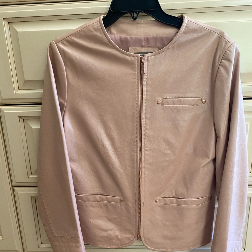 Neiman Marcus leather jacket.